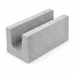 Bloque Hormigon Shap 19x19x30 SBU20 Encadenado Liso