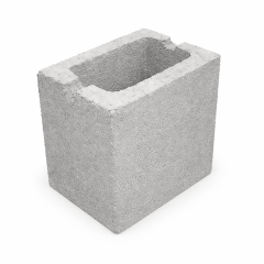 Bloque Hormigon Shap 10x19x19 SBM1O Medio Liso