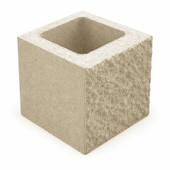 Bloque Hormigon Shap 19x19x19 SBSM20 Medio Splitado