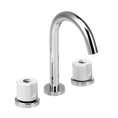 Grifería Lavatorio Peirano 60-059 Malba Blanca