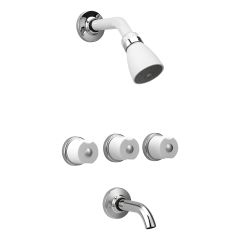 Grifería Ducha Peirano 80-059 Malba Blanco